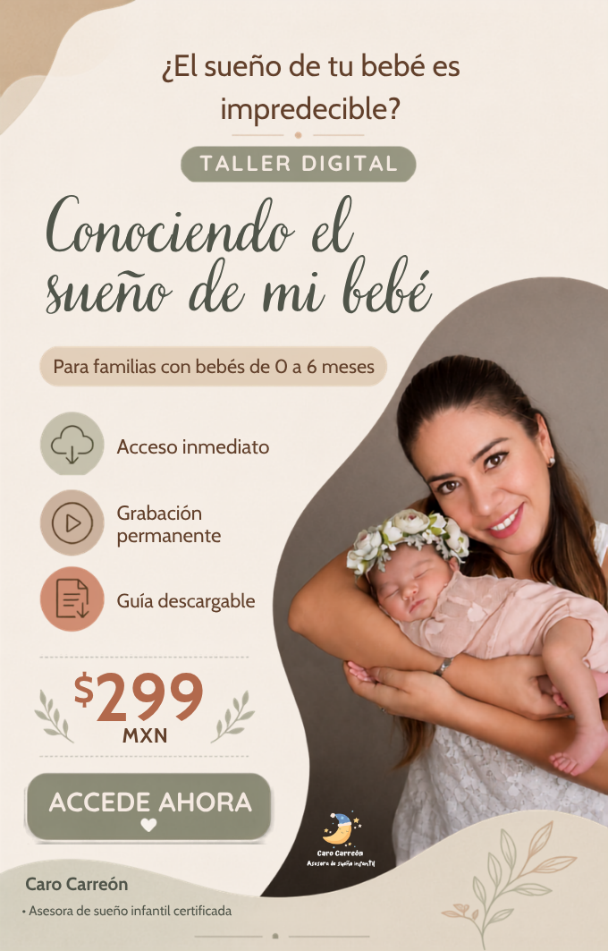 "Conociendo el sueño de mi bebé" Taller Online